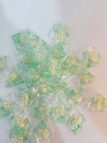 كبسولات مُنظف الغسيل ذات رائحة الكاميليا 5 في 1، صيغة مركزة باللون الأخضر الفاتح، رائحة طويلة الأمد، مُنعم، أساسي منزلي عالي الجودة، مُنقذ الشخص المتهاون، منعش وشافي، عطر إلهي - متعدد الألوان - مشاهدة 9