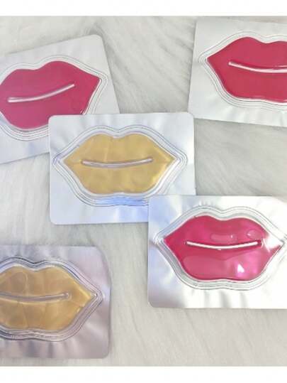 Kit 20 Máscara Labial De Mel de colágeno com cristal hidratante para lábios JAS BAZAR