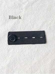 2pcs Pants Extender Set, Including Pants Buckle Extender, Suspender Clips, Elastic Waist Adjuster And Waist Belt Extension Hook, Metal Buckle Extender, Waist Stretch Buckle, Practical Sewing Tool - Multicolor - View 9