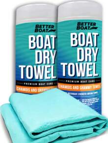 Synthetic Chamois Dry Towel - graphite - View 2
