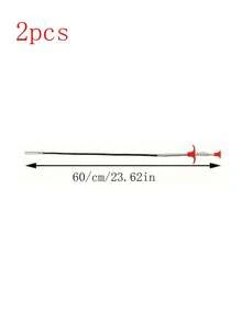 1pc Drain Clog Remover, Hair Catcher Shower Drain Cleaner, Kitchen And Bathroom Tub Drain Unclogger, Soft Metal And Plastic Pipe Dredging Tool Accessory