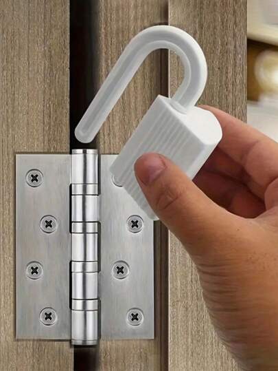 5pcs Door Finger Pinch Guard, Suitable For Bedroom And Bathroom Doors, Prevent Finger Injury