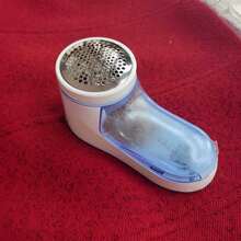 Electric Fabric Defuzzer, Removes Lint And Fuzz From Clothes, Bedding, Furniture, Carpets, Sofas, Stainless Steel Blade Head (Batteries Not Included) - Multicolor - View 11