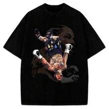 Gervonta Tank Davis Flip T-Shirt Tank Davis Boxing World Champion Custom Graphic Tee - Hitam - View 10