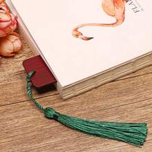 20pcs Handmade Soft Flossy Bookmark Tassels With Cord Loop For Keychain Earring Jewelry Making, Souvenir, Graduation, Clothing Sewing, Gift Tag DIY Craft Projects - 彩色 - 查看 10
