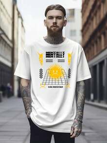 Men T-Shirts - 白色 - 查看 2