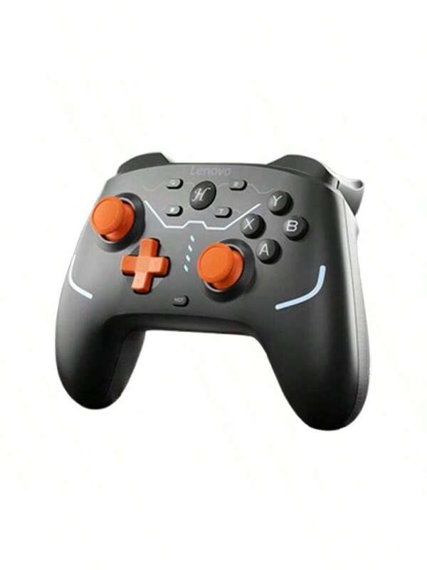 Lenovo S04 Tournament-Level Performance Monster, Dual Hall Effect Configuration (Trigger + Joystick), Ergonomic Curved Grip, Programmable Back Button, The Same Style As Professional Team Training