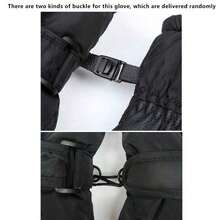 Winter Women's Ski Gloves, Windproof, Waterproof, Thickened, Warm, Touchscreen, Suitable Skiing, Motorcycling, Snowboarding, Outdoor Sports, Riding Equipment,Black Gloves Thermal, Winter Gloves, Hand Warmer, Snow Gloves O4CB - 黑色 - 查看 5