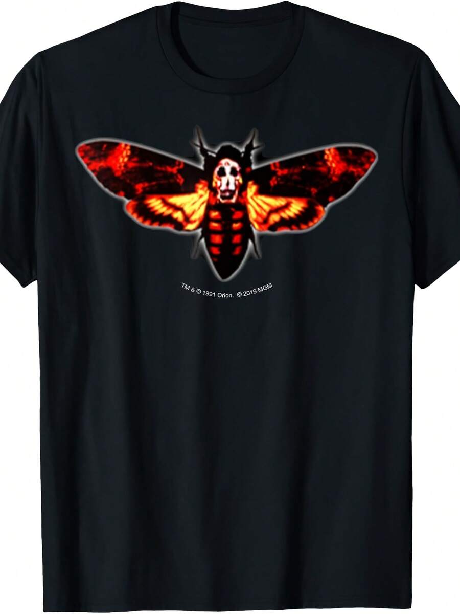 The Silence Of The Lambs Moth Logo T-Shirt - 款式30 - 查看 1