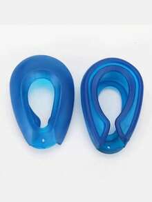 Paraorecchie da salone - Coperture protettive con fori per le orecchie progettate per proteggere i capelli durante la colorazione, la permanente e il taglio, disponibili in nero, rosso, blu e giallo. Adatti sia per i saloni professionali che per l'uso domestico., Capelli, Viaggio, Prodotti per capelli, Strumenti per capelli, Accessori per capelli, Barbiere, Accessori da barbiere, Barbiere, Attrezzature per parrucchieri