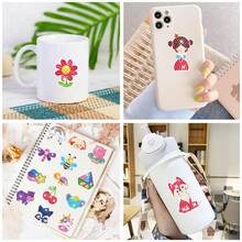 45pcs Diamond Painting Stickers Cartoon Animal Handmade DIY Stickers - Multicolor - View 6