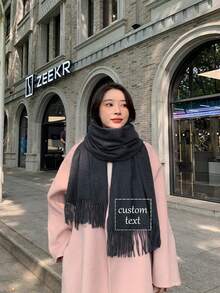 وشاح مربع من الساتان مع طباعة حرفية، وشاح رقيق كالحرير - هدية شخصية للسيدات