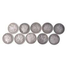 美国（1878-1893）CC 摩根银元复制币 - 彩色 - 查看 10