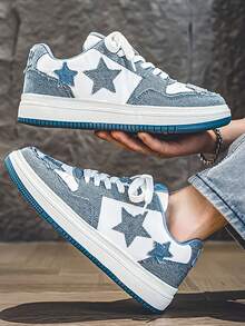 新款休闲鞋厚底透气男女复古低帮运动鞋，明星滑板鞋，百搭户外运动鞋