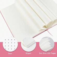 Journal Notebook A5 - Dotted, Pink Color, 192 Pages, Medium 5.7X8.3 Inches - 80 Gsm Thick Paper, Hardcover - Dotted + Pink Color - View 4