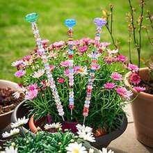 50 Pieces Large Hole Beads, Assorted European Craft Beads Big Hole Fairy Wands Garden Beads Large Hole Lampwork Spacer Beads For DIY Pens Charms Bracelet Necklace Jewelry Making Supplies