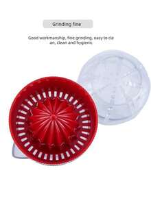 1 Set Manual Lemon Juicer, Plastic Orange & Grapefruit Juice Extractor, Convenient Juice Cup, Kitchen Tool