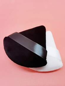 6 Pcs Triangle Velvet Powder Puff Flours Mini Face Makeup Sponge Cosmetics Soft Face Powder Puff Washable Lightweight,Cheap,Stocking Stuffers,Makeup,Makeup Tools,Cheap Stuff,Gifts,Gifts For Women,Christmas Gifts - Multicolor - View 5