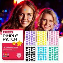Star Pimple Patches For Face Hydrocolloid, 504 Patches, Hydrocolloid Acne Patch, Cute Star Pimple Patch,Cheap,Stocking Stuffers,Makeup,Makeup Tools,Cheap Stuff,Gifts,Gifts For Women,Christmas Gifts - 彩色 - 查看 7