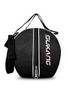 Bolsa deportiva con capacidad para 7# balones, de material de poliéster, con correa de hombro individual/doble, de mano y bandolera, para almacenamiento de equipamiento de entrenamiento de baloncesto, fútbol y voleibol para hombres y mujeres - Multicolor - Ver 13