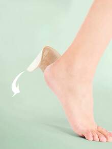 Épais demi-inserts de talon, empêchent le glissement pour les talons hauts trop grands pour les femmes - Nude - Voir 7
