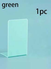 2/1 pieza Soporte de libros de escritorio, Soporte de libros multifuncional, Estantería de libros a prueba de terremotos, Estantería de libros portátil, Acrílico, Organizador de libros, Compartimento independiente, Apertura grande, Adecuado para dormitorio, sala de estar, escuela, dormitorio, escritorio de oficina, papelería, documentos, cocina, baño, regalo de cumpleaños, regalo de Navidad, regalo de Halloween, regalo para compañeros de clase