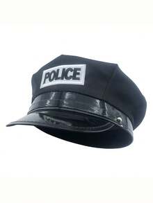 1pc Carnival Octagonal Flat Top Hat | Funny Role Play Uniform Accessory Winter Outfits Fall - Multicolor - View 8