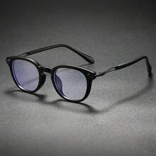 Fashionable Metal Frame Glasses, & Versatile Clear Lens Glasses - Clear - View 2