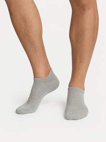 20 Pairs Women's Assorted Candy Color Solid Socks, Sports Socks, Invisible Socks, Solid Color Minimalist Fashion, Suitable For Casual Daily Wear - Multicolor - View 4