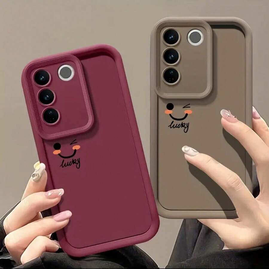 Expression Compatible A12/A13/A14/A23/A52/A34/A54 Full Body Protective Phone Case Compatible With Samsung Galaxy S20/S21/S22/S23 Ultra - Burgundy - View 1