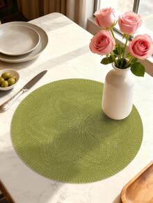 2/6/12/120 miếng lót bàn ăn lưới hai lớp màu hồng, miếng lót bình hoa lá rỗng màu xanh lá cây làm từ cotton polyester, có thể giặt, dễ vệ sinh, có thể lau sạch, không trơn trượt, chịu nhiệt, thích hợp để trang trí phòng, trang trí bàn ăn, trang trí nhà cửa, trang trí tiệc tùng, thích hợp cho ngày lễ, tiệc tùng, tụ họp, sinh nhật, đám cưới, quà tặng, bữa tối, ngoài trời, dã ngoại - Nhiều màu - Xem 1