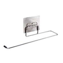 Self-Adhesive Paper Towel Holder - Wall Mount Stainless Steel Roll Organizer For Kitchen & Bathroom, Versatile Installation