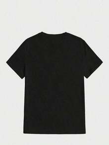 Camiseta impresa de algodón puro de 180g con estampado de letras, cómoda y versátil, de la banda de rock Coheed And Cambria Equal Vision Records de los años 90, camisetas gráficas para hombres, ropa de calle, camisa blanca, camisa negra - Blanco - Ver 2