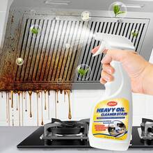 Gihen Multi-Purpose Cleaner- Effective Multi-Purpose Cleaner With Spray Nozzle Spray & Towel For Kitchen,Household, Oven, Stove, Range Hood, Sink, Heavy Oil Cleaner Stain - 白色 - 查看 1