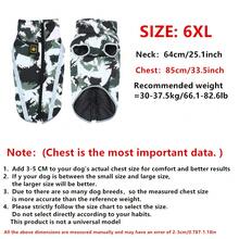 PETSIN 反光暖和的秋冬寵物外套,中大型犬防風防水外套,中大型犬防寒服裝