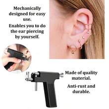 Professional Ear Piercing Kit Ear Piercing Gun With 36pcs Earrings Stud For Salon And Home Use