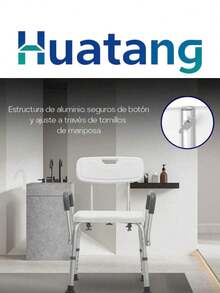 Wall Mounted Shower Seats - White - View 3