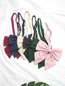 1 قطعة ربطة عنق قابلة للتعديل وأنيقة مصنوعة من البوليستر للارتداء طوال العام