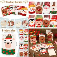 24-Pack Christmas Spiral Mini Notebooks with 8 Unique Styles for Perfect Holiday Gift Idea Ideal for Xmas Party Favors Classroom Activities and Seasonal Keepsakes - como en la foto - Ver 1