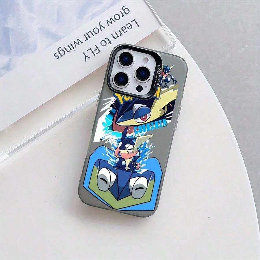 Funda para teléfono Anime Japonés P-Compatible con 17, 16E, 16, 15, 14, 13, 12, 11 Pro,, X, XR, XSMAX, 8, Plus, con parte trasera mate a prueba de golpes.17 17promax - Negro - Ver 1