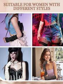 1 pieza Mangas de brazo cálidas y de felpa hechas de lana y tejidas para un excelente calor. El diseño de media longitud sin dedos es perfecto para el uso diario y el esquí en otoño e invierno, y puede ser usado tanto por hombres como por mujeres. Un gran regalo para amigos