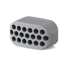 Colorful Jaw Exerciser Ball, Silicone Jawline Trainer Face & Muscles, Chew Exerciser Masseter Muscle, Toner Fitness - Fourth Generation Gray - View 13