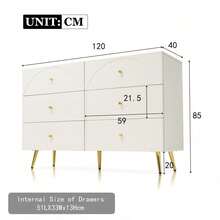 Dressers & Chests Of Drawers - White - View 7