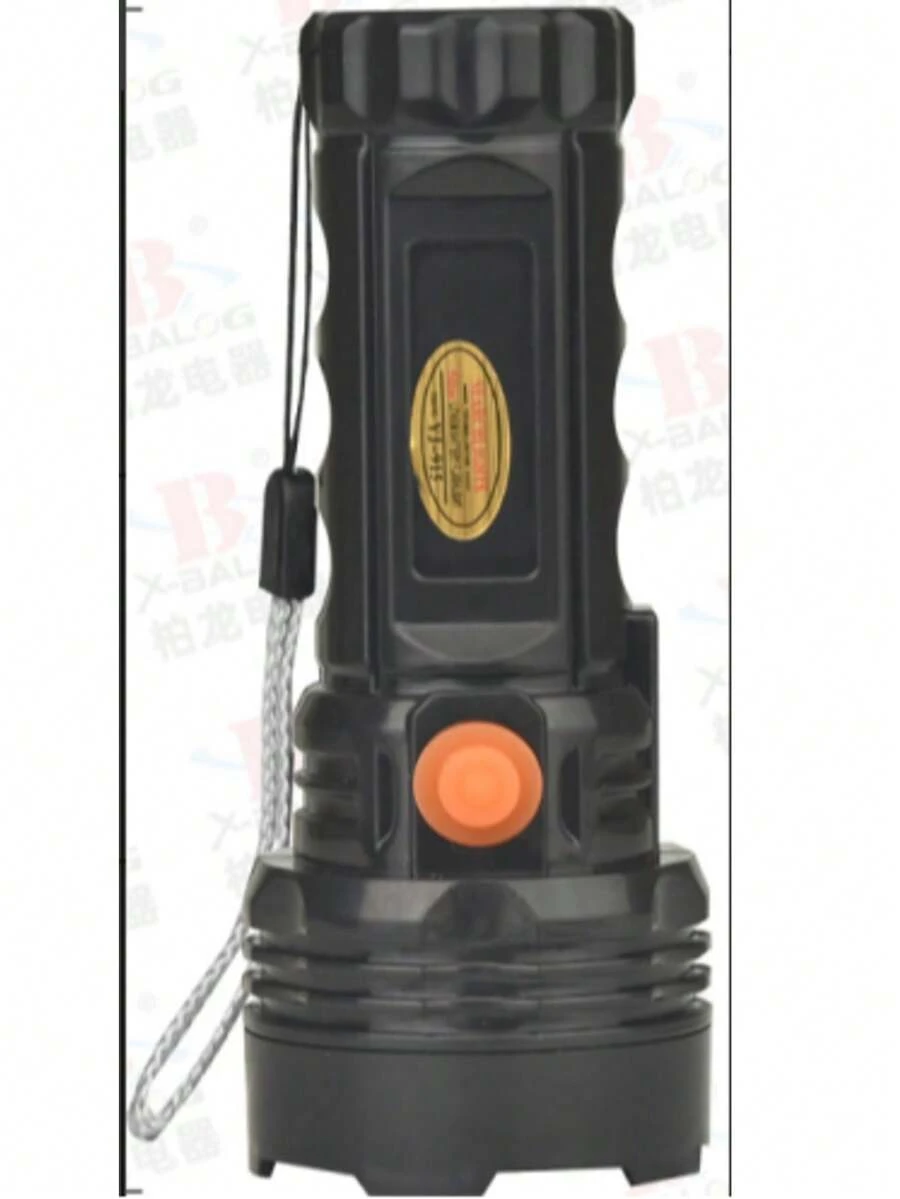 Linterna de mano recargable portátil de alta potencia LI246 linterna de mano recargable portátil alta potencia modelo LI246 batería recargable puerto USB luz potente y uniforme modos de ahorro y emergencia carcasa robusta resistente al agua ideal para actividades outdoor trabajo nocturno y reparaciones autonomía prolongada diseño compacto para fácil transporte y uso diario - Negro - Ver 1