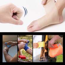 3 Pcs Self-Adhesive Bandages, 3.93x177.16 Inch Elastic Adhesive Bandages, Multi-Purpose Tape - Beige - View 3