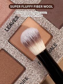 MAANGE 1支/3支装专业化妆刷套装，柔软散粉刷，旅行化妆刷套装，带纸盒，大号柔软浓密刷毛，腮红刷，轮廓刷，双头眼影刷，长柄化妆刷，手感舒适，可重复使用，简单易用，优雅的化妆工具，送给女性和女孩的美容礼物，粉底刷，遮瑕刷，腮红刷，轮廓刷，腮红刷，修容刷，散粉刷，粉底刷，腮红刷，赠品 - 黑色 - 查看 12