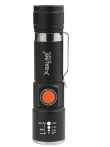 Linterna de mano recargable portátil de alta potencia LI252 - Negro - Ver 1