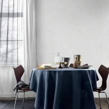 1 Rolle elegantes schwarzes Blumenmuster, geeignet für Schlafzimmer, Wohnzimmer Wanddekoration, Schreibtischdekoration, Herbstdekoration, Bürodekoration, Weihnachtsdekoration