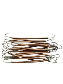 15/5条装加厚弹力发圈，马尾辫发圈，发饰 - 彩色 - 查看 5