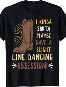 Line Dancing Choreographed Group Dancer Dance Teacher Gift T-Shirt - Style 11 - View 1